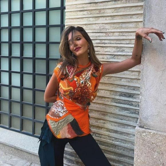 ZARA ATELIER PATCHWORK EMBROIDERED DRESS LIMITED EDITION - Picture 12 of 13